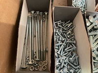 1 partij houtdraadbouten ; krammen - afbeelding 2 van  6