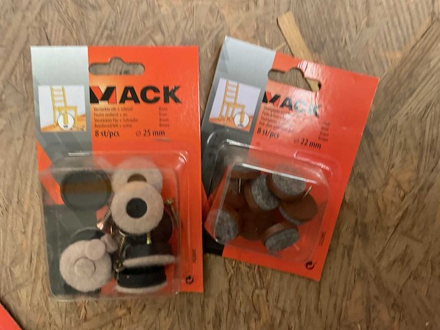 1 partij stoeldoppen; viltglijders - afbeelding 4 van  13