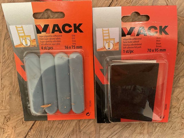 1 partij stoeldoppen; viltglijders - afbeelding 13 van  13