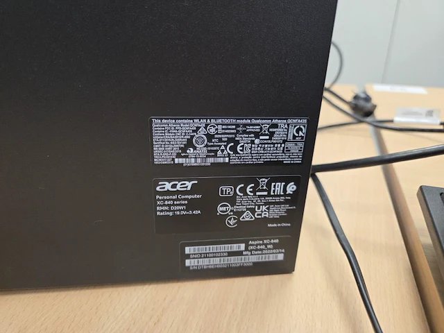 1 pc acer aspire - afbeelding 5 van  9