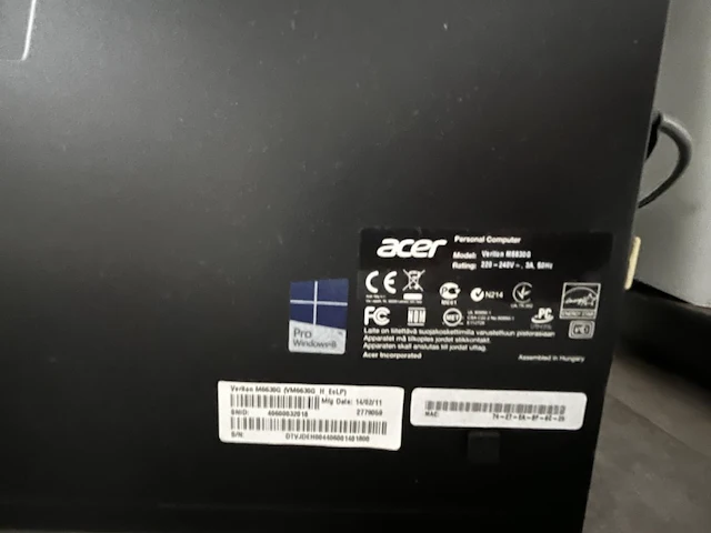 1 pc acer veriton - afbeelding 9 van  9