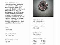 1 pcs diamant - 0.19 ct rose - afbeelding 6 van  14
