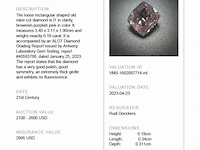 1 pcs diamant - 0.19 ct rose - afbeelding 12 van  14
