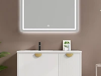 1-persoons badkamermeubel 120 cm wit - incl. kraan - afbeelding 1 van  1