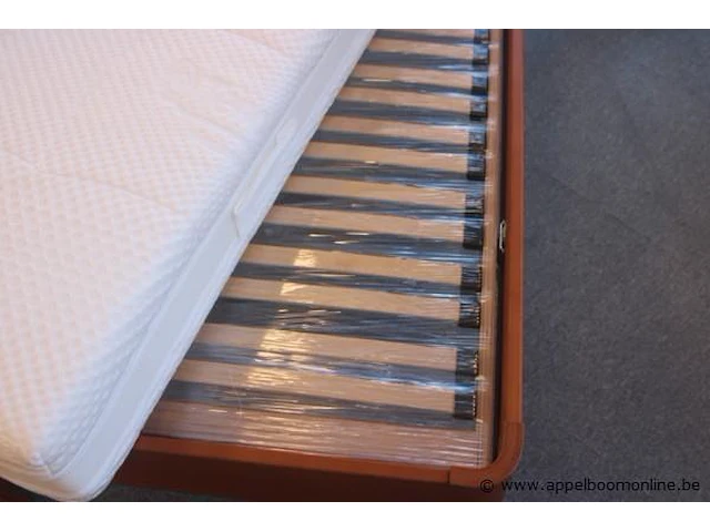1 persoons bed vv lattenbodem en matras tencel 1000 hr 90x200 - afbeelding 3 van  3