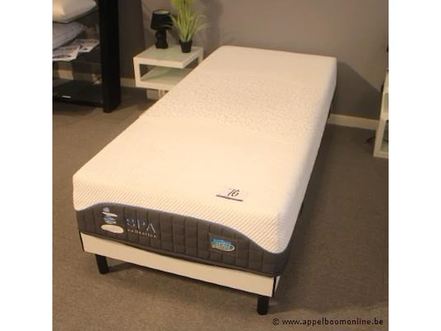 1 persoons bed vv matras spa collection 90x200 compleet met bijzettafeltje - afbeelding 1 van  2