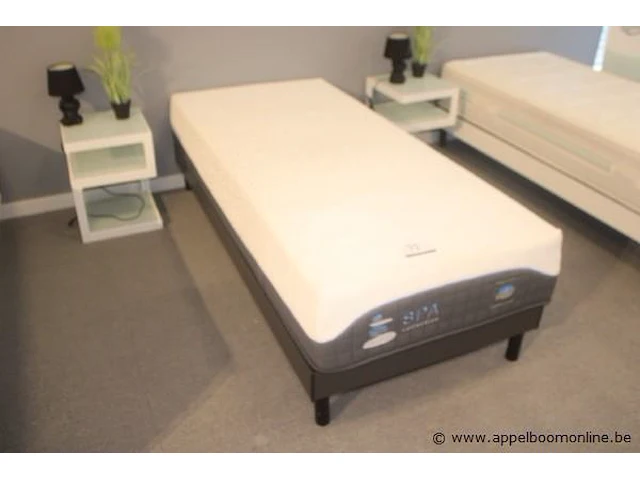 1 persoons bed vv matras spa collection 90x200 compleet met bijzettafeltje - afbeelding 1 van  2