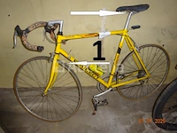 1 peugeot fiets, art deco, geel - afbeelding 2 van  3