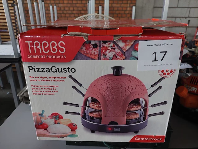 1 pizza party oven trebs pizzagusto - afbeelding 1 van  6