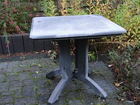 1 plastieke tuintafel 80x80 - afbeelding 2 van  4