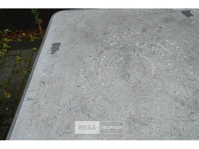 1 plastieke tuintafel 80x80 - afbeelding 4 van  4