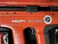 1 pneumatische nagelschieter hilti dx 450 - afbeelding 2 van  9