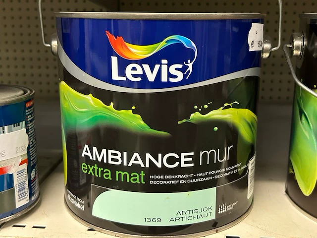 1 pot verf levis - afbeelding 1 van  2
