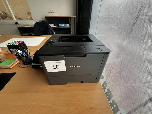 1 printer/copier brother hl-l5200dw - afbeelding 1 van  6