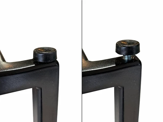 1 professionele bartafel vierkant - zwart/bruin - afbeelding 4 van  8