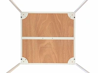 1 professionele bartafel vierkant - zwart/bruin - afbeelding 6 van  8