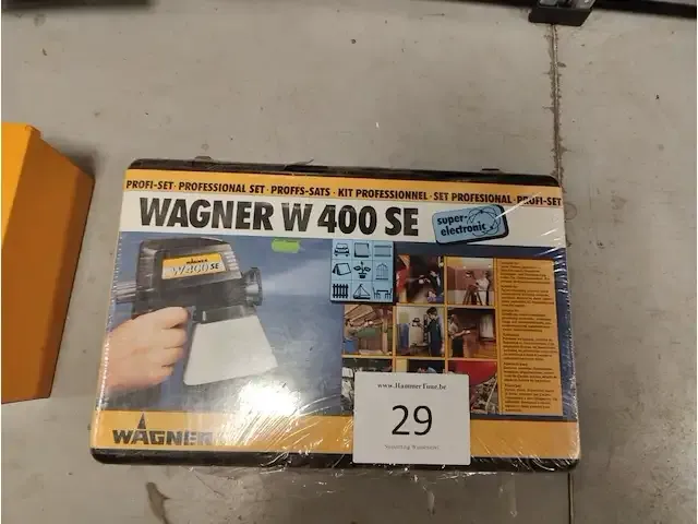 1 professionele spuitpistool wagner w 400 se - afbeelding 1 van  3