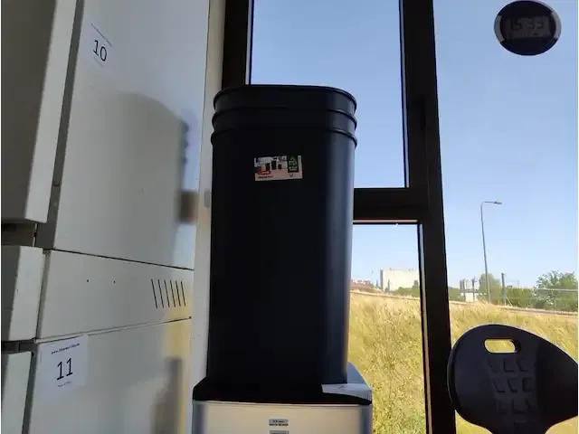 1 pvc sorteertoren + 3 pvc vuilnisbakken - afbeelding 3 van  4