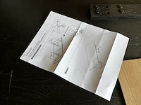 1 rechthoekige eettafel - afbeelding 4 van  8