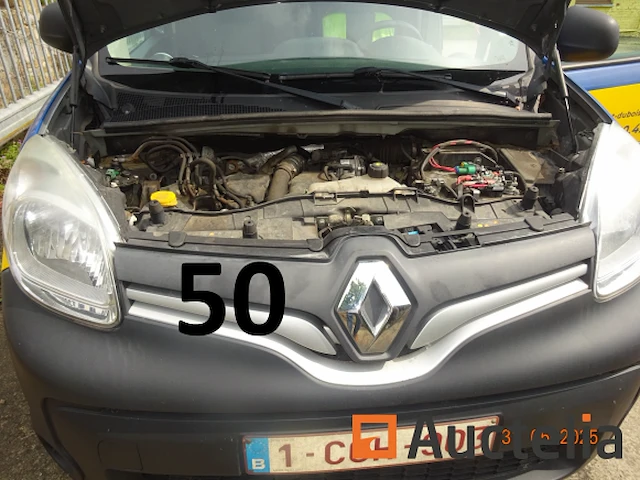 1 renault kangoo bestelwagen, 1e inschrijving 12/07/2017, chassis 419014, cil. 1461cc, 55 kw, diesel, immat1cch903, twee achterdeuren, rechter zijdeur, trekhaak, 5 versnellingen, 2 kentekenkleppen (huis en voertuig), 1 certificaat van overeenstemming, 1 identificatierapport, 1 technisch keuringscertificaat, - afbeelding 15 van  32