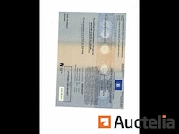 1 renault kangoo bestelwagen, 1e inschrijving 12/07/2017, chassis 419014, cil. 1461cc, 55 kw, diesel, immat1cch903, twee achterdeuren, rechter zijdeur, trekhaak, 5 versnellingen, 2 kentekenkleppen (huis en voertuig), 1 certificaat van overeenstemming, 1 identificatierapport, 1 technisch keuringscertificaat, - afbeelding 25 van  32