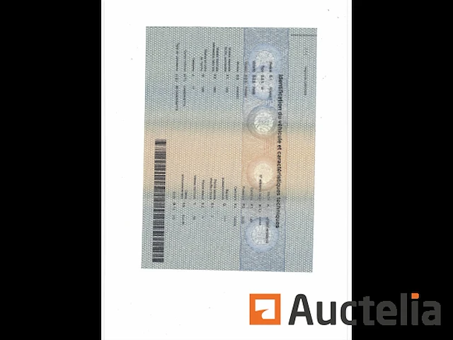 1 renault kangoo bestelwagen, 1e inschrijving 12/07/2017, chassis 419014, cil. 1461cc, 55 kw, diesel, immat1cch903, twee achterdeuren, rechter zijdeur, trekhaak, 5 versnellingen, 2 kentekenkleppen (huis en voertuig), 1 certificaat van overeenstemming, 1 identificatierapport, 1 technisch keuringscertificaat, - afbeelding 26 van  32