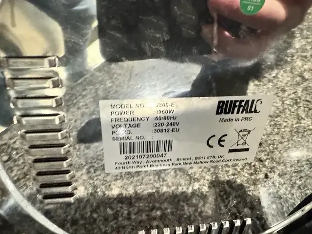 1 rijstkoker buffal j300-e - afbeelding 4 van  4
