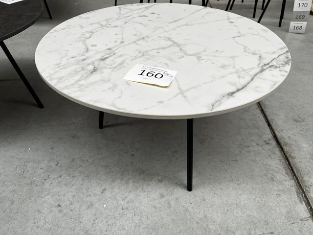 1 ronde bijzettafel - afbeelding 1 van  2