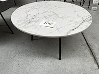 1 ronde bijzettafel - afbeelding 1 van  2