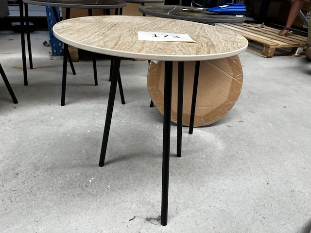 1 ronde bijzettafel - afbeelding 2 van  2
