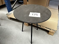 1 ronde bijzettafel - afbeelding 1 van  2