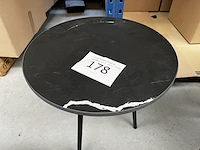 1 ronde bijzettafel - afbeelding 1 van  2