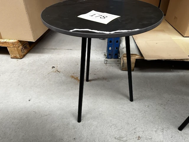 1 ronde bijzettafel - afbeelding 2 van  2