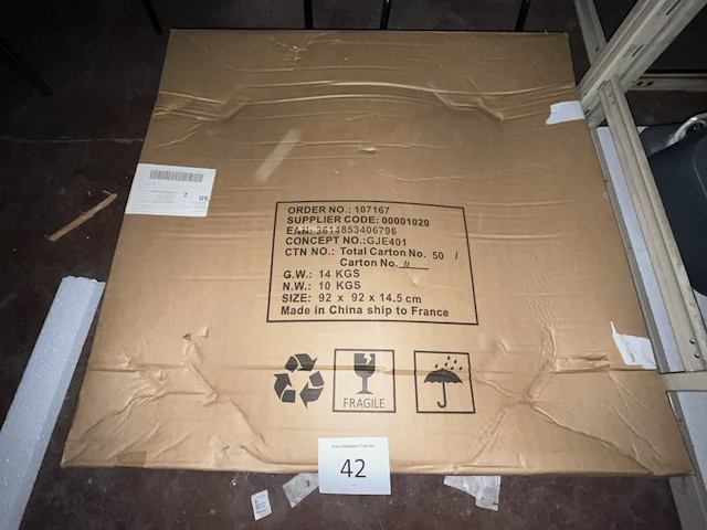 1 ronde bijzettafel - afbeelding 1 van  2
