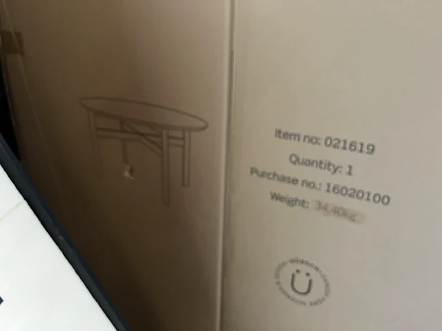 1 ronde tafel hübsch - afbeelding 1 van  3