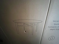 1 ronde tafel hübsch - afbeelding 3 van  3