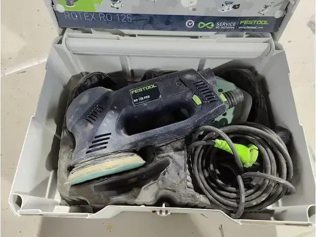 1 roterende excentrische schuurmachine festool ro 125 feq - afbeelding 1 van  5