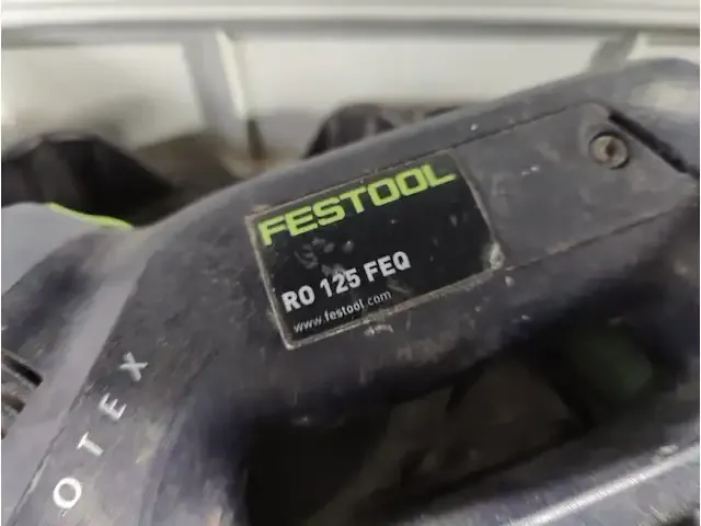 1 roterende excentrische schuurmachine festool ro 125 feq - afbeelding 2 van  5