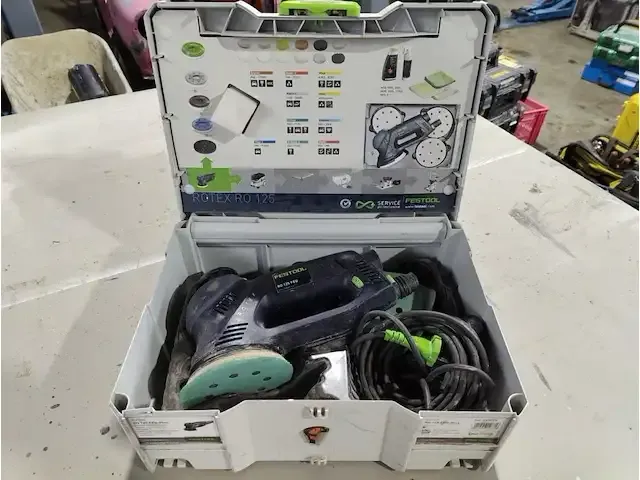 1 roterende excentrische schuurmachine festool ro 125 feq - afbeelding 3 van  5