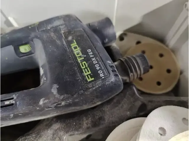 1 roterende excentrische schuurmachine festool ro 90 dx feq-plus - afbeelding 3 van  5