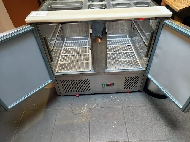 1 rvs 2drs saladette s900 - afbeelding 6 van  7