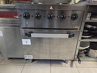 1 rvs fornuis diamond + rvs dampkap - afbeelding 2 van  9