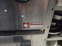 1 rvs fornuis diamond + rvs dampkap - afbeelding 3 van  9