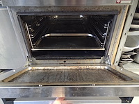 1 rvs fornuis diamond + rvs dampkap - afbeelding 5 van  9