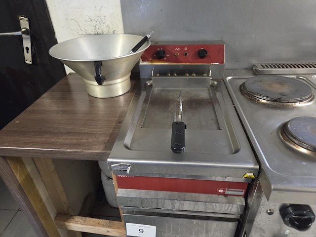 1 rvs friteuse diamond - afbeelding 2 van  5