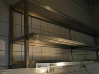 1 rvs keuken hang rek 2,40x70 cm - afbeelding 3 van  3