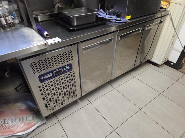 1 rvs koelwerkbank diamond profiline - afbeelding 1 van  6