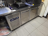 1 rvs koelwerkbank diamond profiline - afbeelding 1 van  6