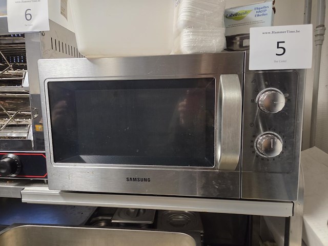 1 rvs microgolfoven samsung - afbeelding 1 van  4