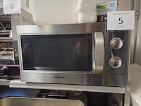 1 rvs microgolfoven samsung - afbeelding 1 van  4